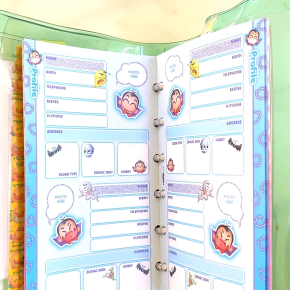 NWOT. Kids MiNi 6 Diary book with transparent cover. - Picture 8 of 8